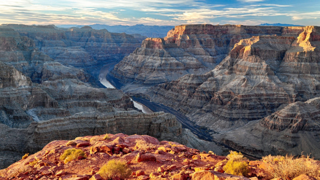 Blick auf die Schluchten des Grand Canyons