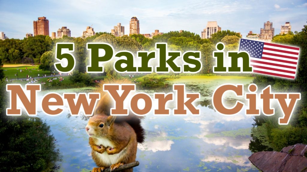 Die 5 größten Parks in New York City