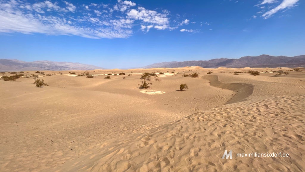 Mesquite Flat Sand Dunes im Death Valley