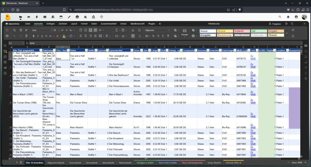 OnlyOffice integriert in Nextcloud