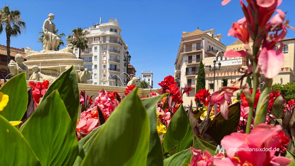 Blumenvielfalt in Sevilla