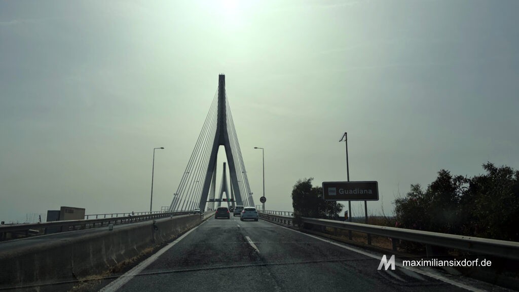 Auf der Fahrt von der Algarve nach Sevilla
