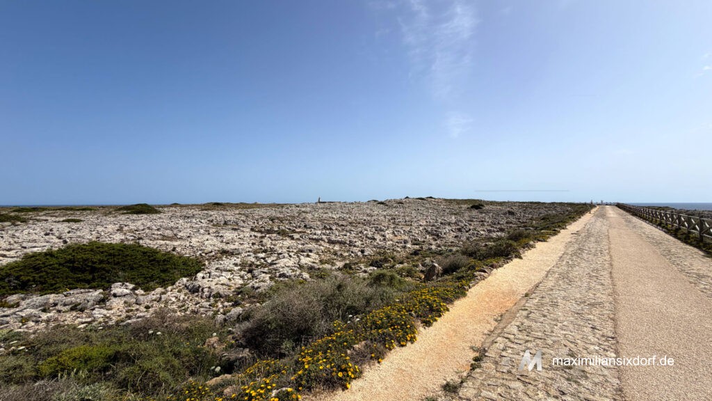 Wanderweg des Fortaleza de Sagres